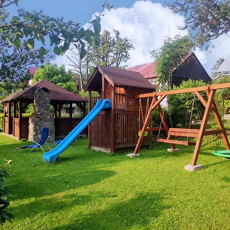 W Sercu Malych Pienin - Z Jacuzzi Feriehus Szczawnica